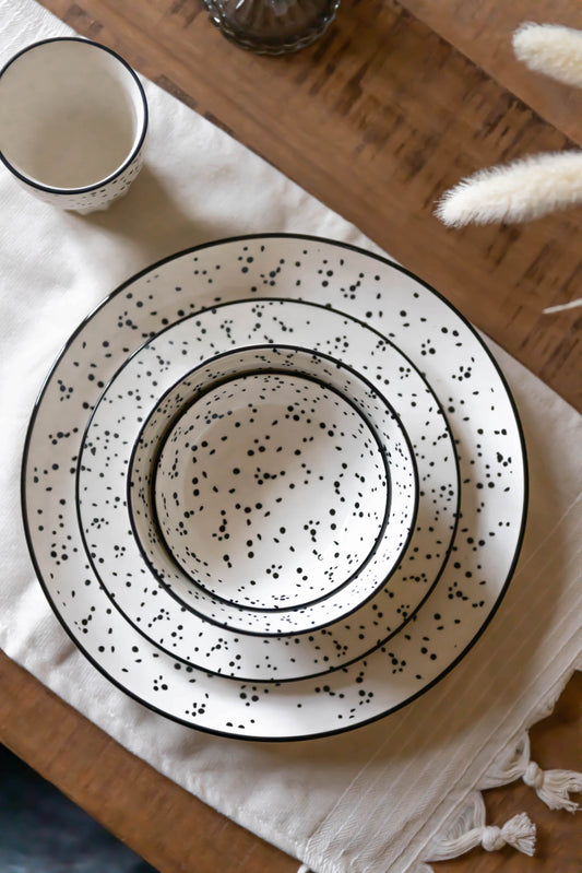 DINER TELLER DOTS - Ø 28 CM